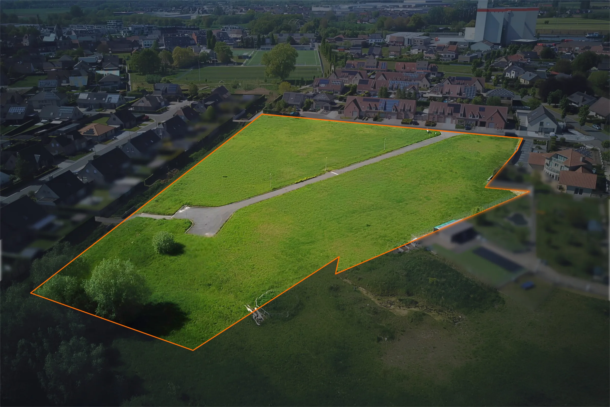 bouwgrond (verkaveling) in Waregem