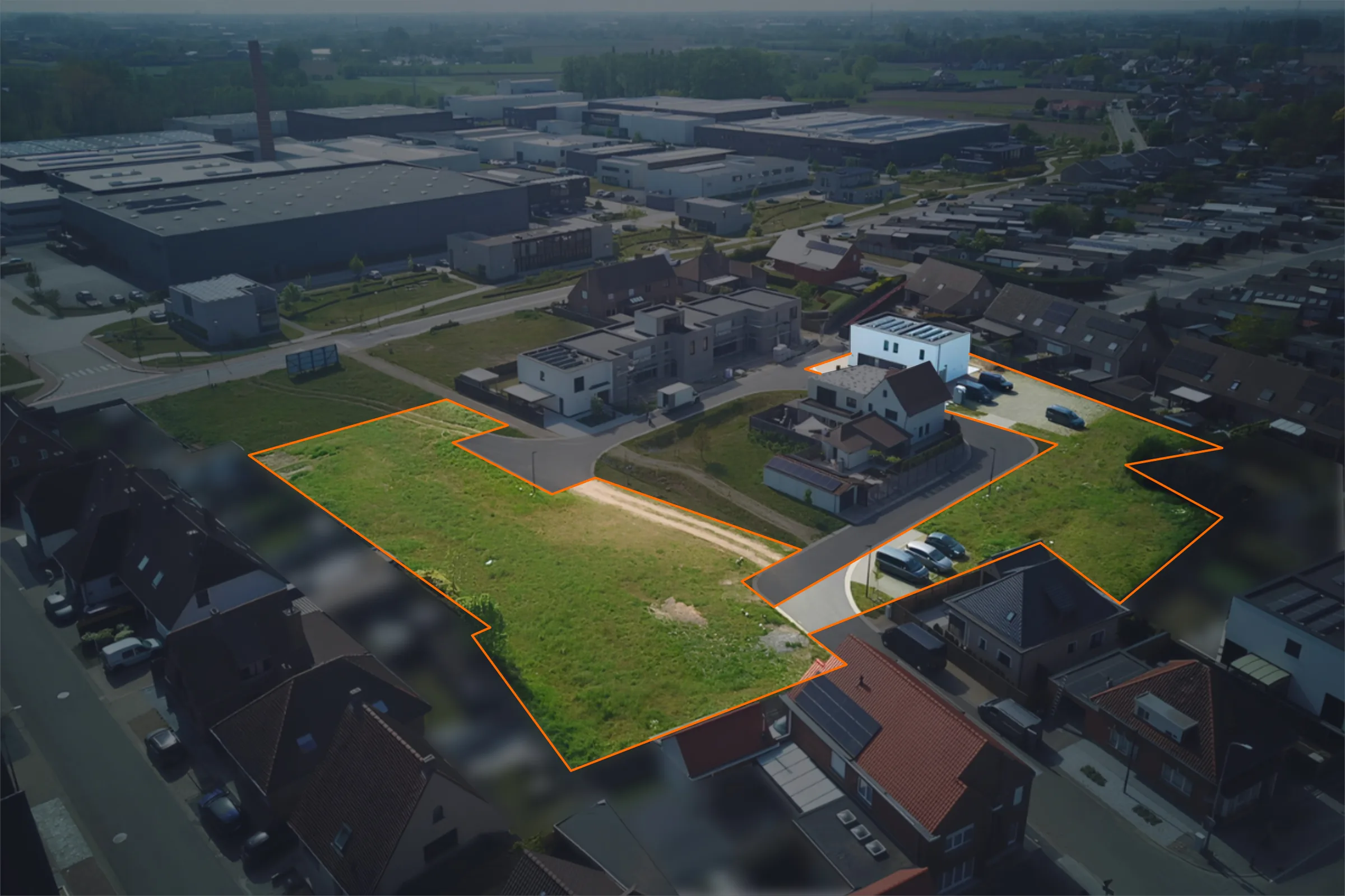 bouwgrond (verkaveling) in Waregem